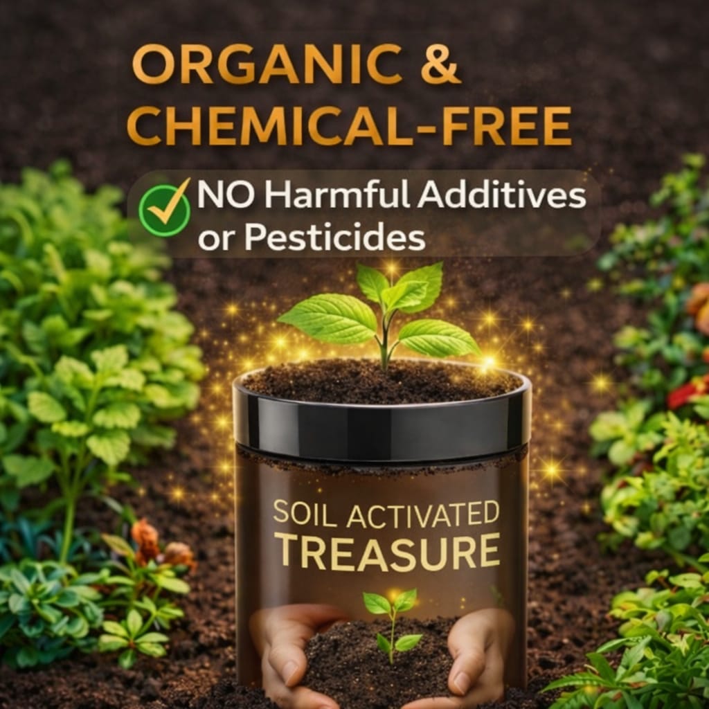 Soil Activated Treasure Premium Soil Activator 200gram (Pack of 2)