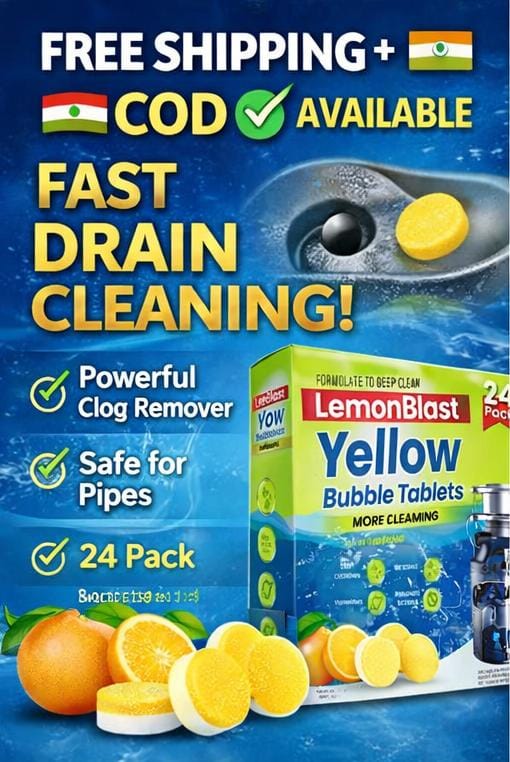 LemonBlast Yellow Bubble Tablets (24pc)