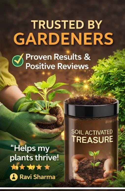 Soil Activated Treasure Premium Soil Activator 200gram (Pack of 2)