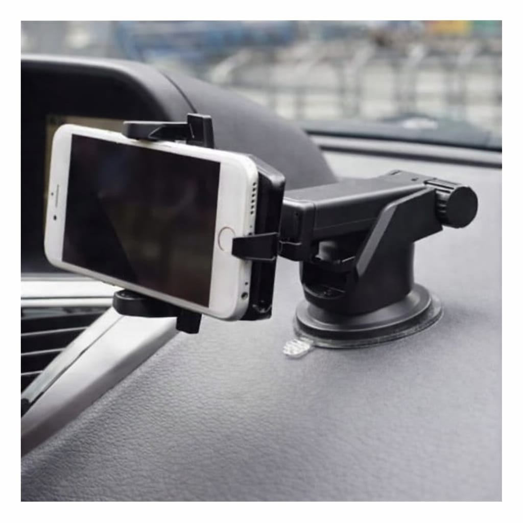 Revolex Zoom Star Pros Car Mobile Holder For Dashboard Black